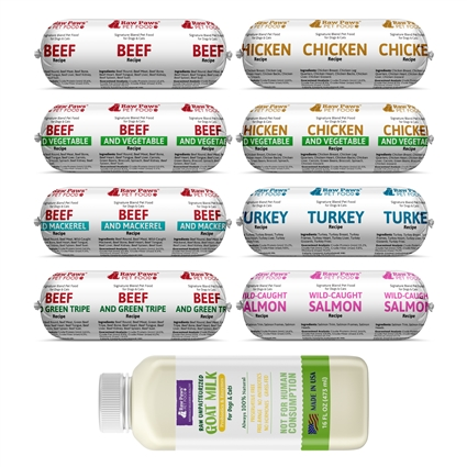 Intro Variety FREE Ship Pack - One Time Offer | RawPawsPetFood.com