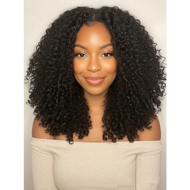 250% Density Burmese Curly 5x7 Pre Cut Lace Front Wig