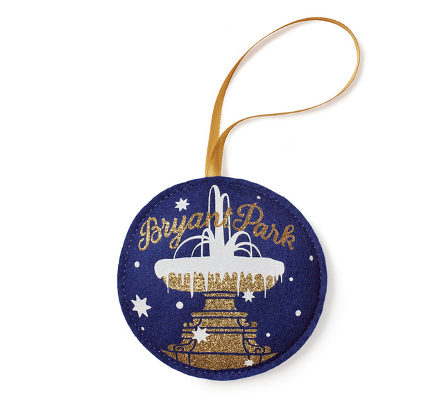 Fountain Felt Ornament
