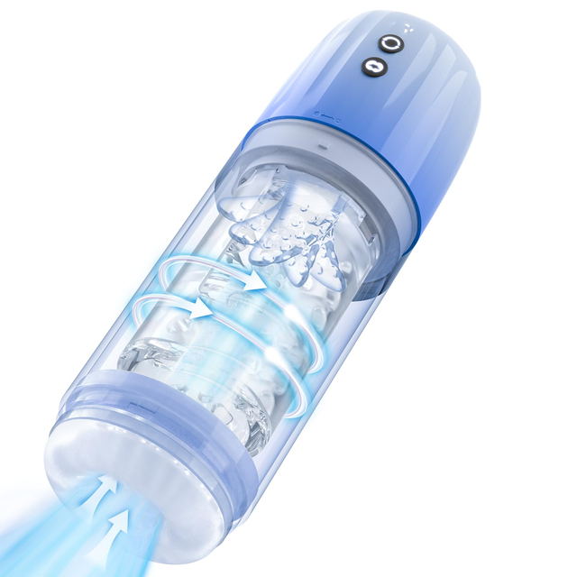 SpaMaster - Water Spa Rotating Male Masturbator with Tongue