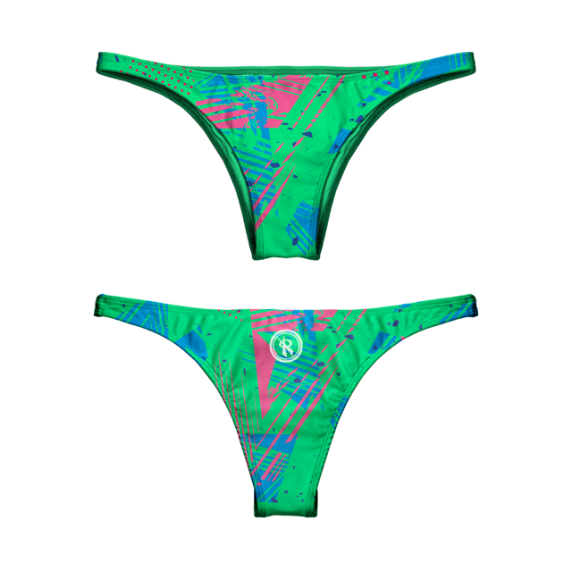 Womens Sublimated Retro Brooke Bikini Bottom