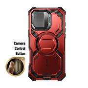 iPhone 16 Pro Max Armorbox Camera Control Button Case - Metallic Red