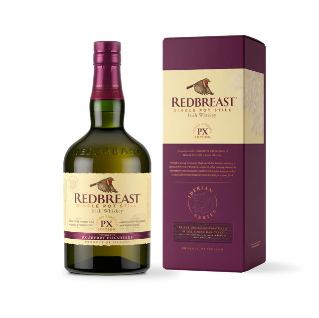 REDBREAST WHISKEY SINGLE POT STILL PEDRO XIMENEZ PX EDITION IRISH 750ML