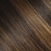 Silk Seam™ Clip-In, Mochachino Chocolate/Dark Honey Rooted Highlight