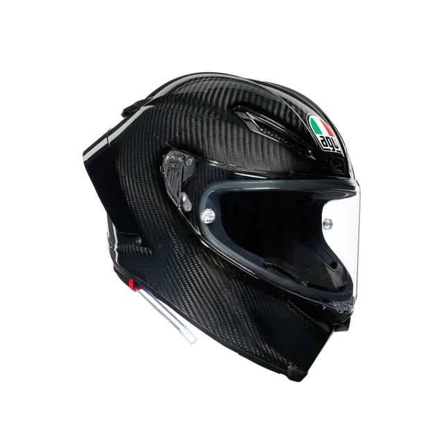 PISTA GP RR MONO GLOSSY CARBON - MOTORBIKE FULL FACE HELMET E2206 DOT