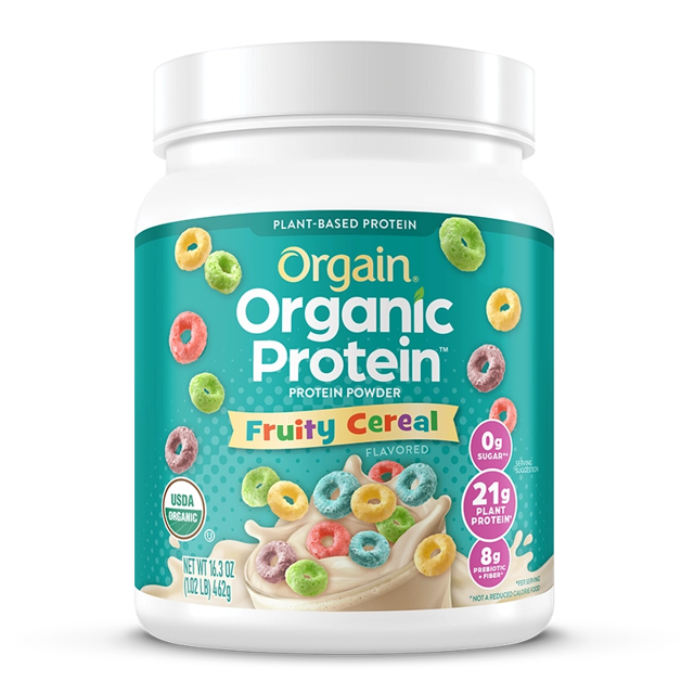 Organic Protein™ Plant Based Protein Powder - Fruity Cereal