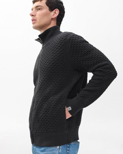 Andrew Cotton Full-Zip Sweater