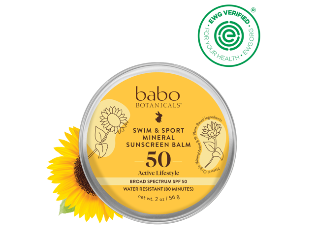 Swim & Sport Mineral Sunscreen Balm SPF50
