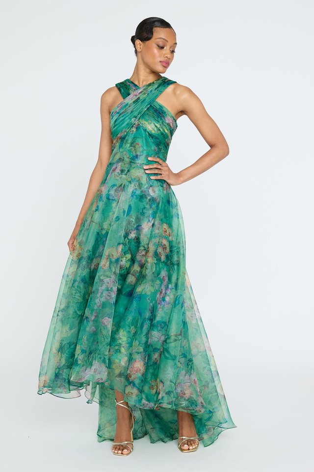 Luana High Low Gown