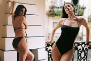 Milos Swimsuit - Black/White