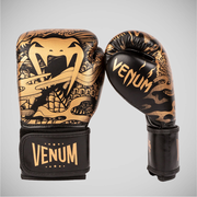 Venum Dragon's Flight Boxing Gloves Black/Bronze