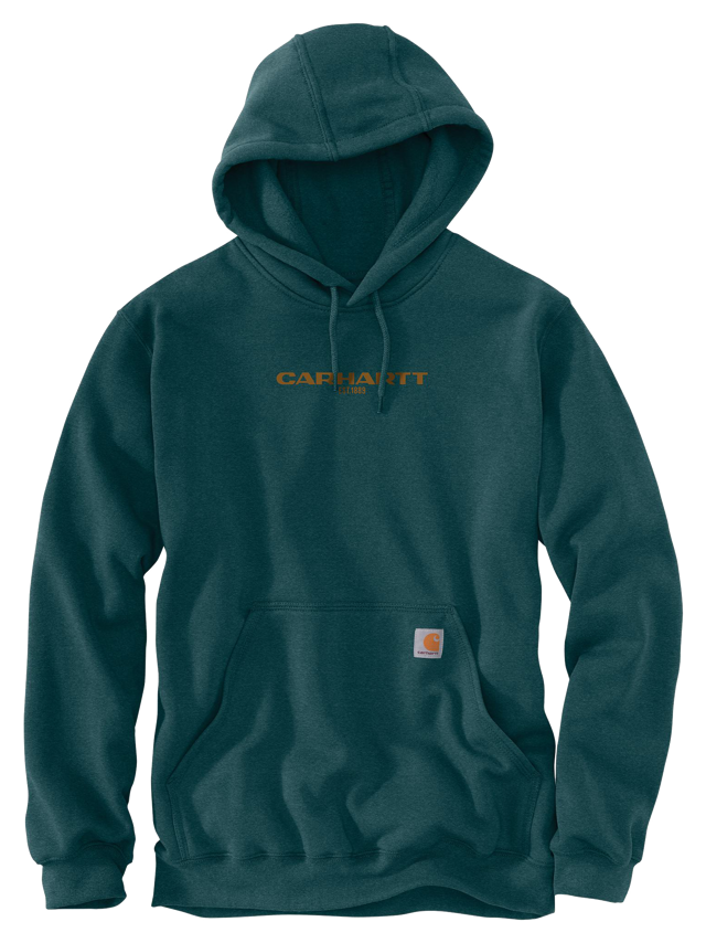 Carhartt Rain Defender Loose-Fit Midweight 1889 Long-Sleeve Graphic Hoodie for Men