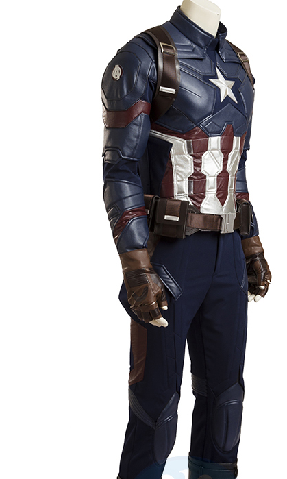 Captain America Costume Cosplay Suit