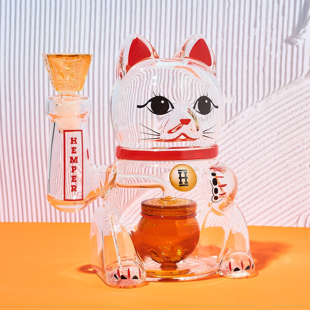 Lucky Cat XL Big Bong