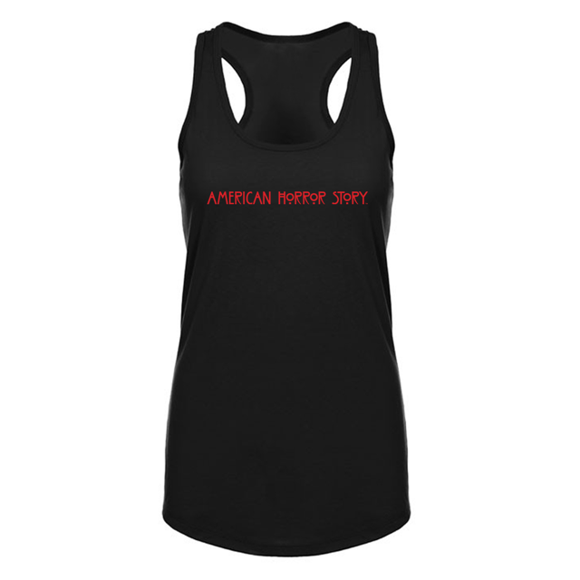 American Horror Story Horizontal Logo Women's Racerback Tank Top