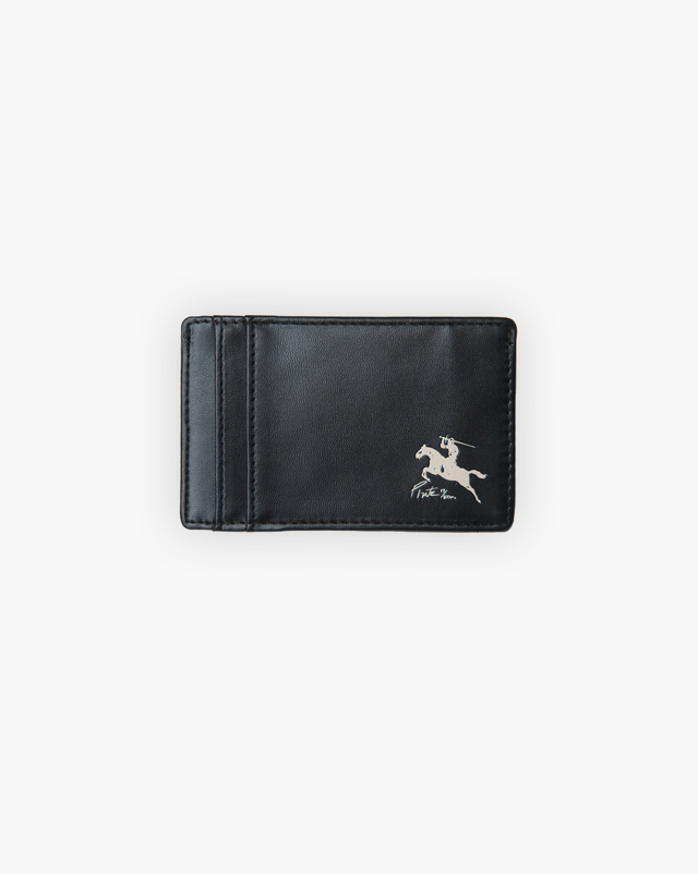 Pirate "By Any Means" Leather Card Holder