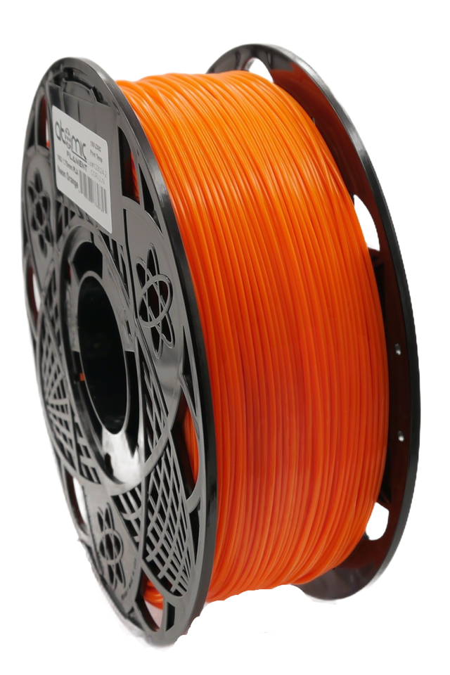 Neon Orange UV Reactive PLA Filament AMS Compatible