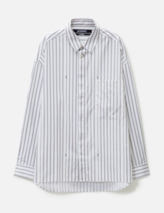 Jacquemus - LA CHEMISE MANCHES LONGUE | HBX - Globally Curated Fashion and Lifestyle by Hypebeast