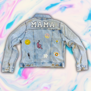 Women's Custom Denim Jacket - 12 PATCH BUNDLE