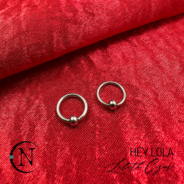 Hey Lola NTIO Lip Rings by Lilith Czar