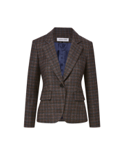 Tyra Plaid Dickey Jacket