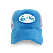 Blue Crush Velvet Trucker
