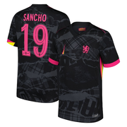 Chelsea Cup Nike Third Stadium Shirt 2024-25 with Sancho 19 printing