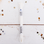 White Premium Cotton Embroidery Floss - Six Strand Thread - No. 408