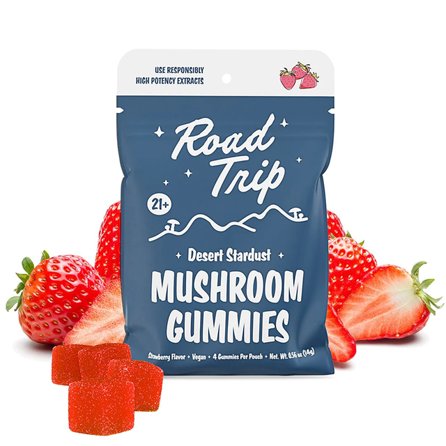 Desert Stardust Magic Mushroom Gummies - Strawberry - Road Trip