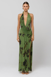 Scarlett Dress in Evergreen