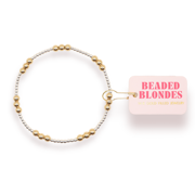 ILY Silver with Gold Bracelet