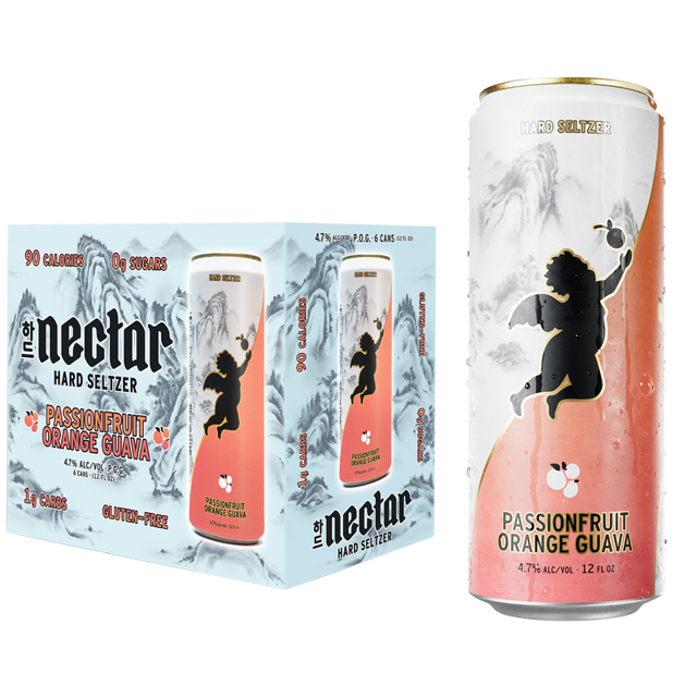 Nectar Hard Seltzer - P.O.G. Passionfruit Orange Guava 6pk 12oz Can 4.8% ABV