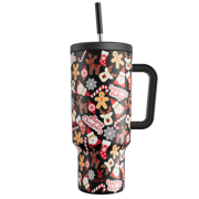 40oz Tumbler With Straw Christmas Collection
