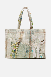 Logo Shoulder Tote Bag