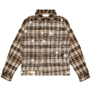WATSON SPIDER WEB CRYSTAL FLANNEL SHIRT
