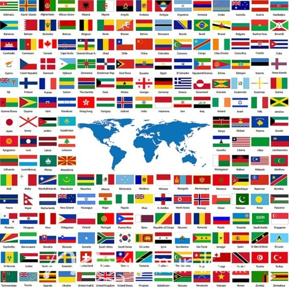 Flags from Around the World