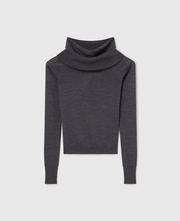 Off-Shoulder Long-Sleeve Jumper