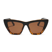 windsor - black tortoise + brown polarized sunglasses