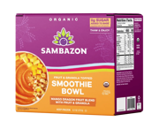 Fruit & Granola Topped Smoothie Bowl – Mango Dragon Fruit Blend