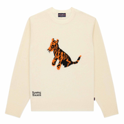 Men's Tigger Cashmere Sweater Ivory