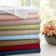 1200 Thread Count 100% Egyptian Cotton Sheet Sets - Solid