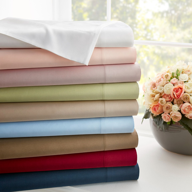 1200 Thread Count 100% Egyptian Cotton Sheet Sets - Solid