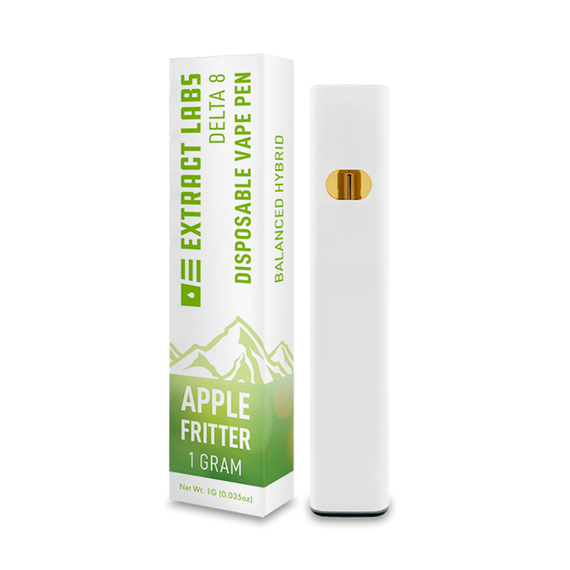 Delta 8 Disposable Vape | Powerful Apple Fritter | Extract Labs
