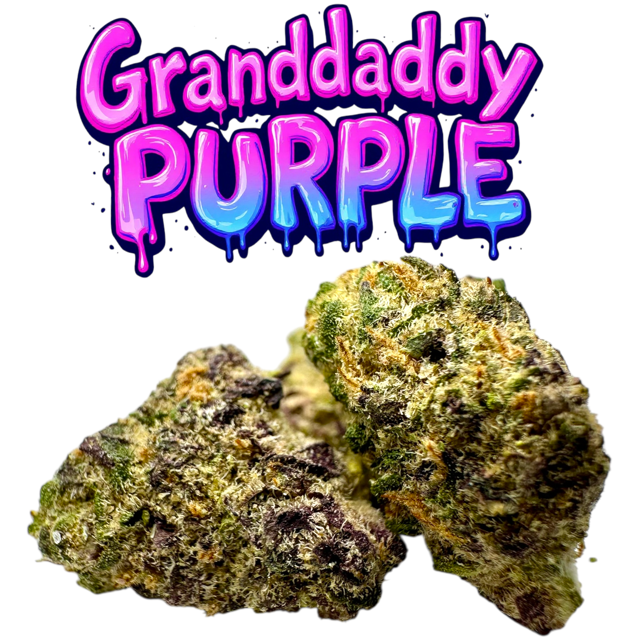 GRANDDADDY PURPLE Indica THCa Exotic Flower Smalls 14g 28g 114g QP