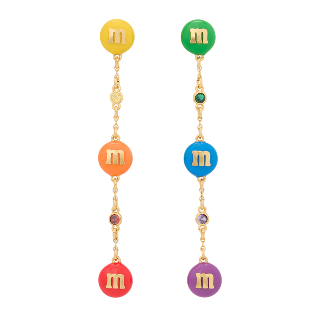 M&M'S® x kate spade new york Linear Earrings | M&M'S