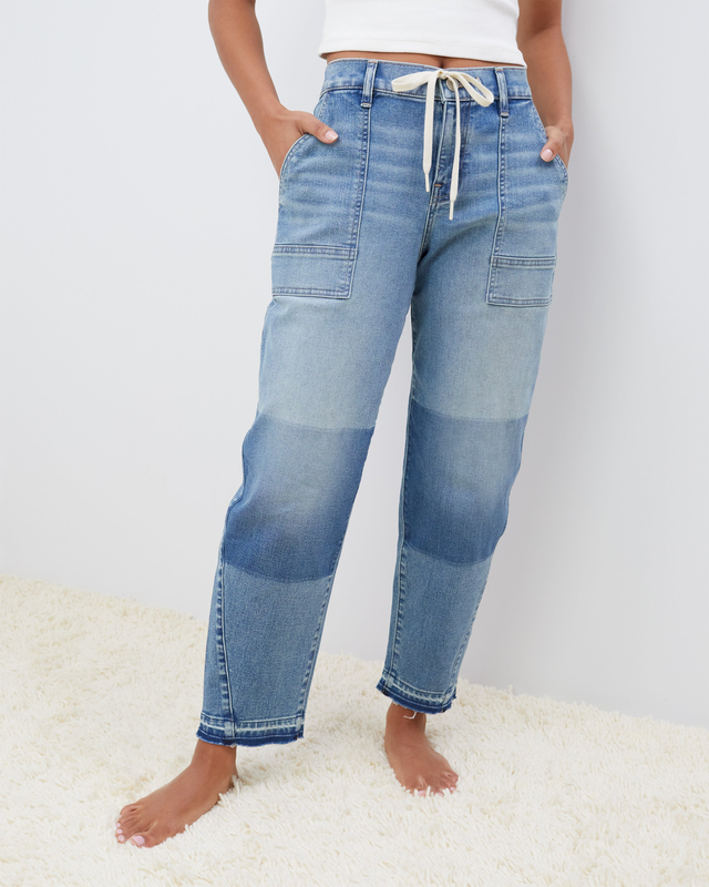 Tapered Utility Denim