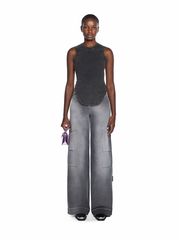 Off Stamp Rib Kat Top