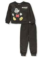Disney Mickey Mouse Boys' 2-Piece Joggers Set Outfit