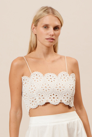 Mimi Eyelet Top