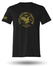 ARMED SCHOLAR TEXT, HISTORY, AND TRADITION TEE - BLACK